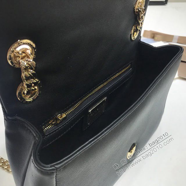 Bvlgari女包 寶格麗小號新品 幾何形狀鏈條斜挎包 Serpenti Cabocho肩包 287993  fyd1530